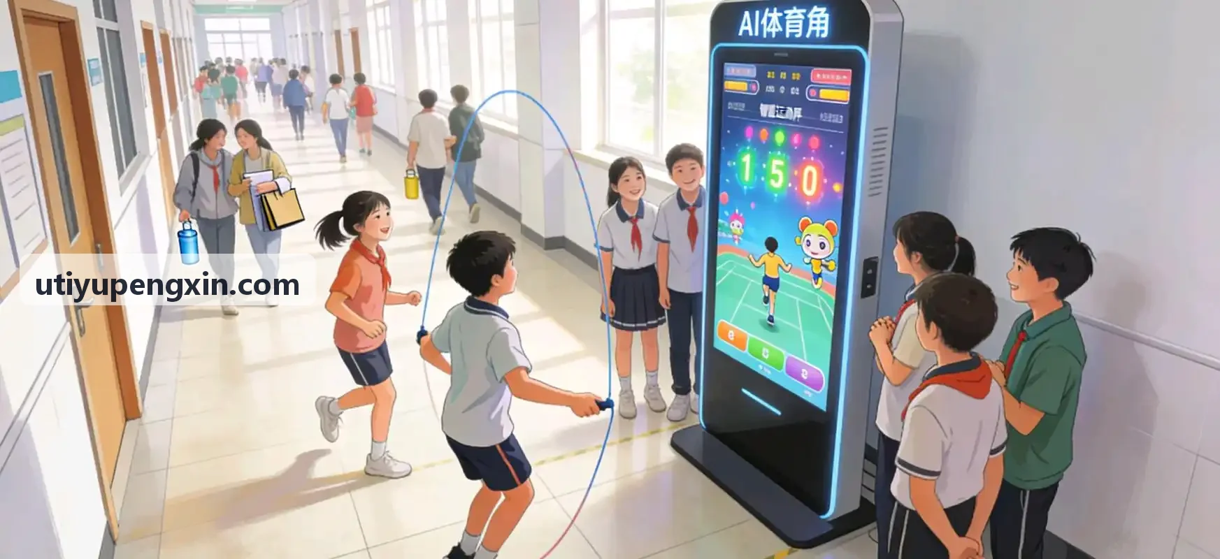 U体育标准化智慧操场数字化建设实景
