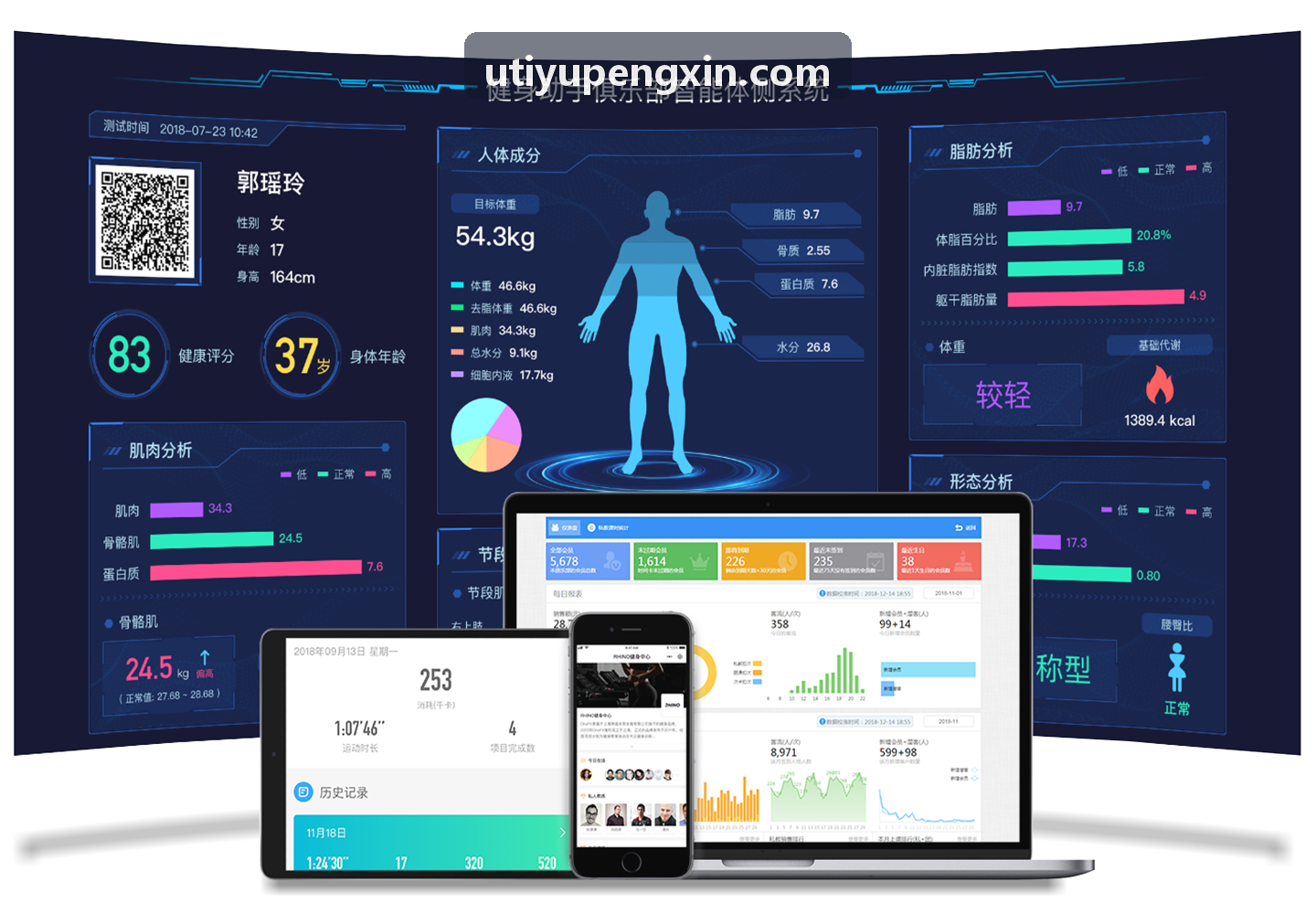 U体育青少年运动风险预警与心率监测